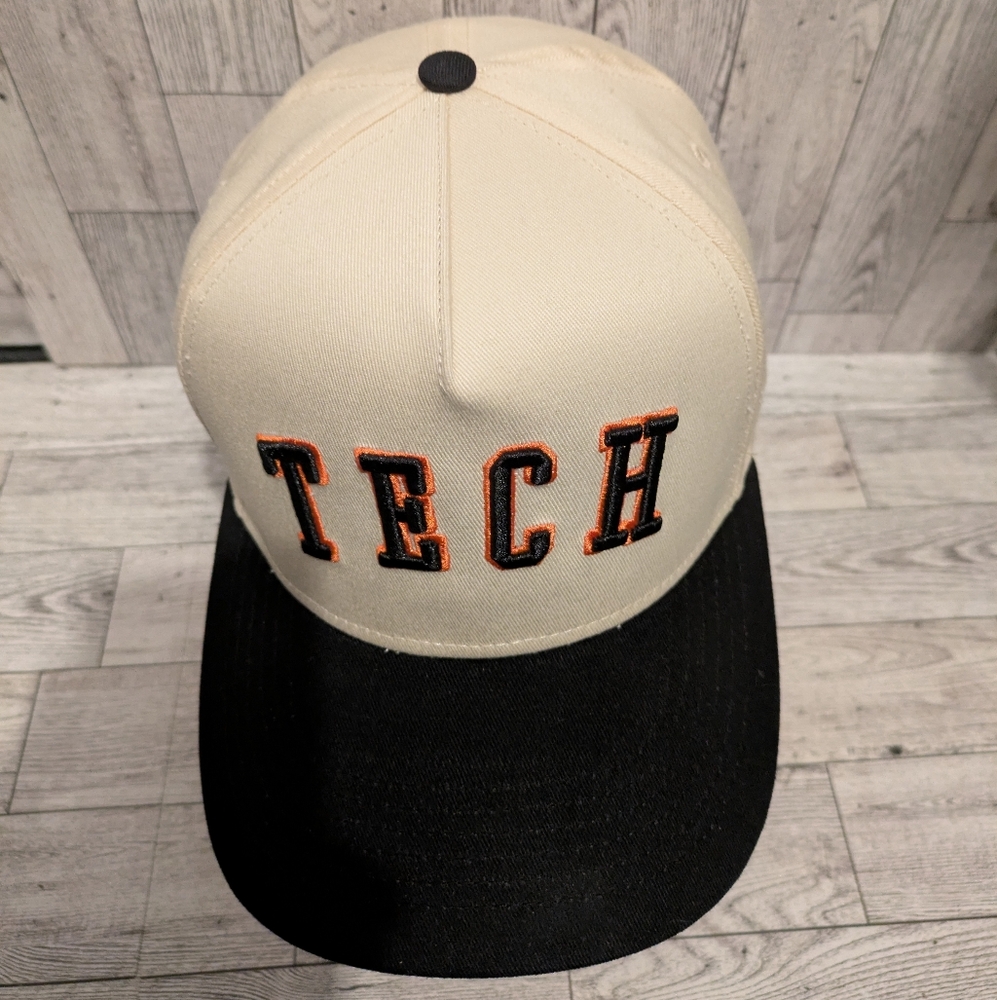 Tech Beige and Black Cap